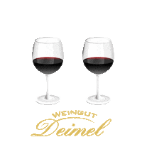 Cheers Zumwohl Sticker by Weingut Deimel
