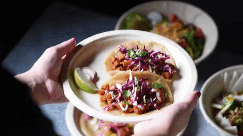 damgram tacos mexican beef lime GIF