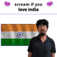 India Flag Sticker