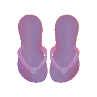 Flip Flop Summer Sticker