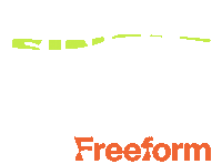 Tv Show Logo Sticker by Freeform's Single Drunk Female