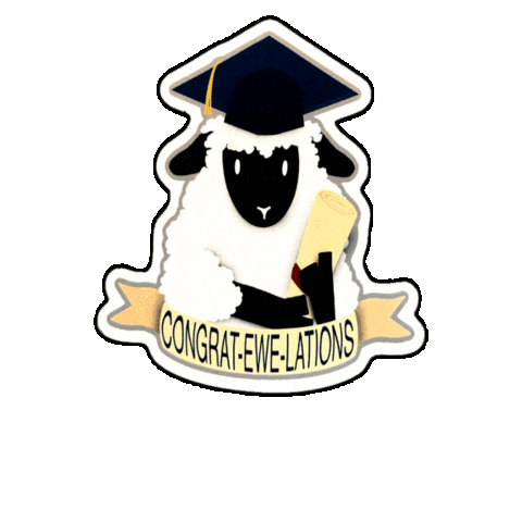 Commencement Sticker by UC Davis