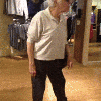 store dancing GIF