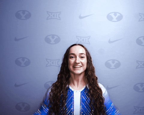 Sport Cheer GIF by BYU Cougars
