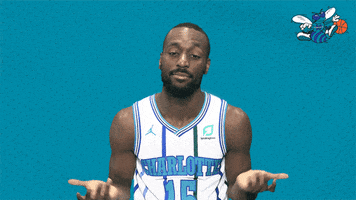 happy kemba walker GIF by Charlotte Hornets