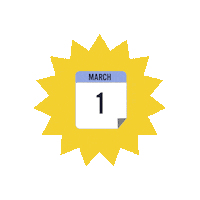 March Calendar Sticker by Sanctuary