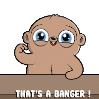 Bang Agree Sticker by Fugz Official