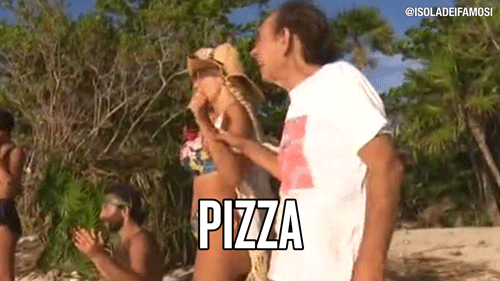 pizza change GIF by Isola dei Famosi