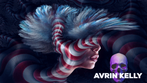 skull avrin kelly GIF