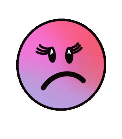 Emoji Frown Sticker