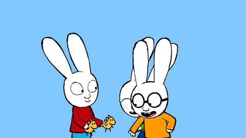 Merci Beaucoup GIF by Simon Super Rabbit