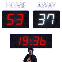 37 Away Sticker