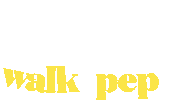 madambakster walk trip bakery pep Sticker
