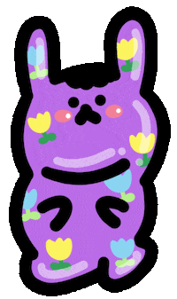 Bunny 花 Sticker by Playbear520_TW
