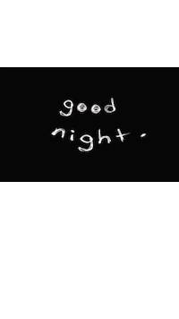 Sleepy Good Night Sticker