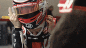 haasf1team f1 formula 1 helmet haas GIF