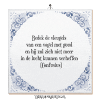 Nl Hoop Sticker by Tegelspreuken.nl