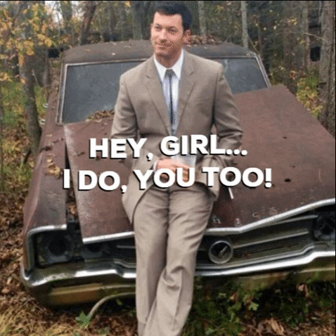joejoe22 giphygifmaker boo hey girl i do GIF
