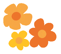 Happy Flower Sticker