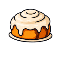 Cinnabonuy roll canela cinnabon roldecanela Sticker