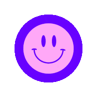 Happy Pink Sticker
