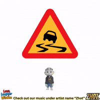 Warning Slippery When Wet GIF by Zhot Music