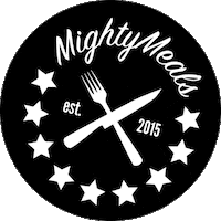 Logo Circle Sticker by MightyMeals