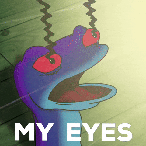 My Eyes Ada GIF by Snek