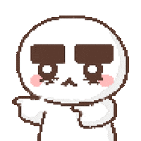 Pointing Tako Sticker