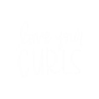 Curls Love Sticker by Girl Loves Glam