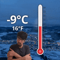 -9 °C