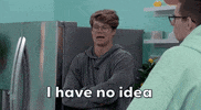 I Have No Idea GIF by Big Brother