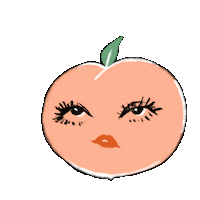 Girl Fruit Sticker