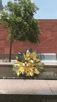 pislices loop 3d trippy water GIF