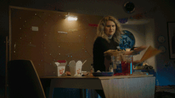 jillian bell table GIF by Idiotsitter