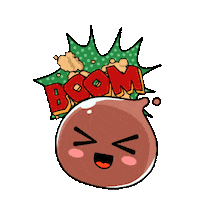 Angry Fire Sticker