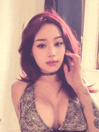 Cute Girl Flirting GIF
