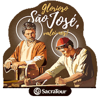 Sao Jose Jesus Sticker by Sacratour