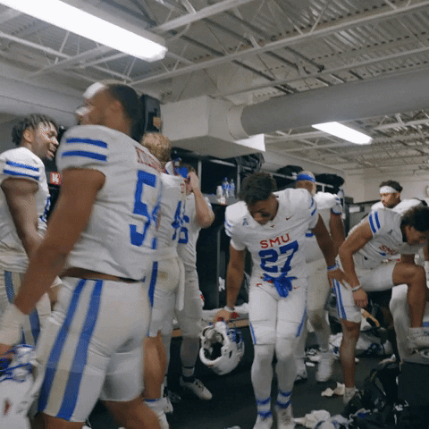 College Football Dance GIF by SMU Football