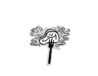 Hungry Food Sticker by Ritual Gym