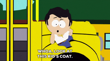 angry sitting on bus fender GIF by South Park 