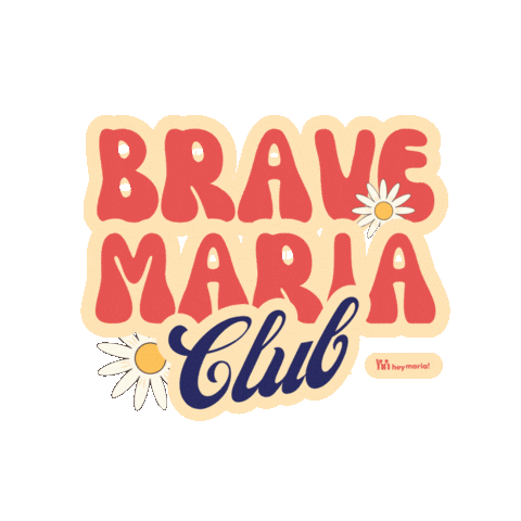 Strong Sticker by Hey Maria LLC