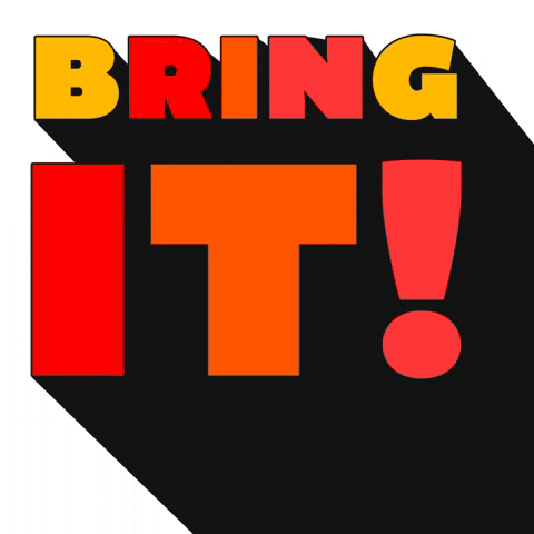 Im Ready Lets Go GIF by Animanias