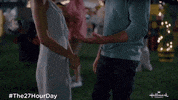Autumn Reeser Holding Hands GIF by Hallmark Channel