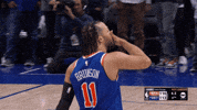 Nba Playoffs Kiss GIF by NBA
