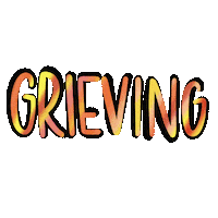 emboldenartco grief mourning grieving emboldenart Sticker