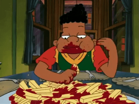 Hungry French Fries GIF by Hey Arnold