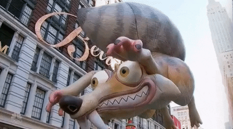 ice age nbc GIF by The 91st Annual Macy’s Thanksgiving Day Parade