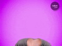 salonline reaction hair model beautiful GIF