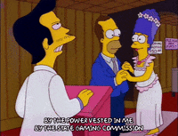 Season 3 Marriage GIF by The Simpsons
